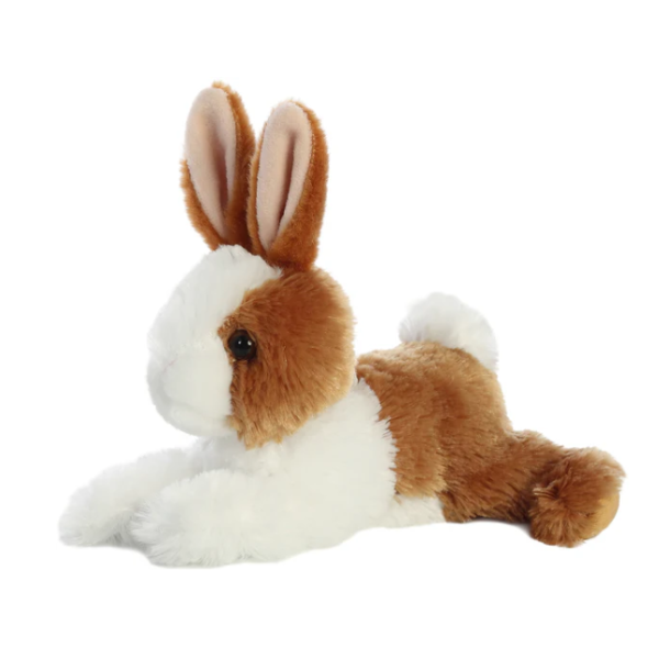 PELUCHE CONEJITO BICOLOR PEQUEÑO (21 CM)