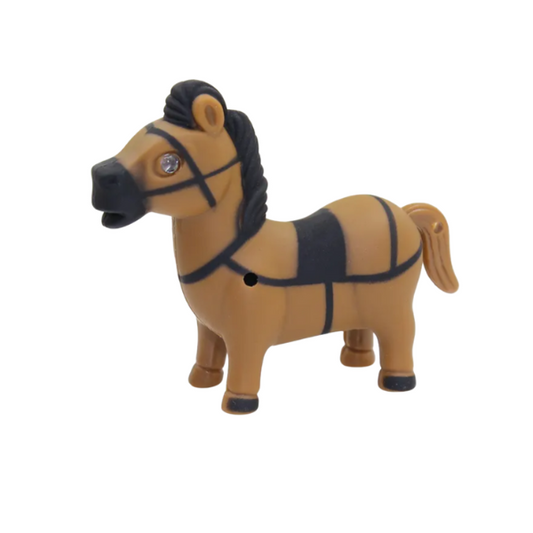 Llavero con luz y sonido de Caballo 01