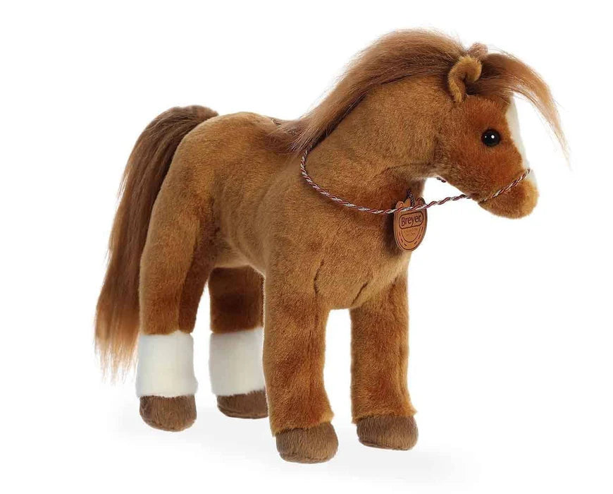 PELUCHE CABALLO BREYER ALAZÁN CUARTO DE MILLA