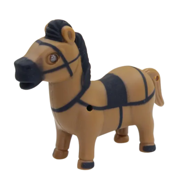 Llavero con luz y sonido de Caballo 01
