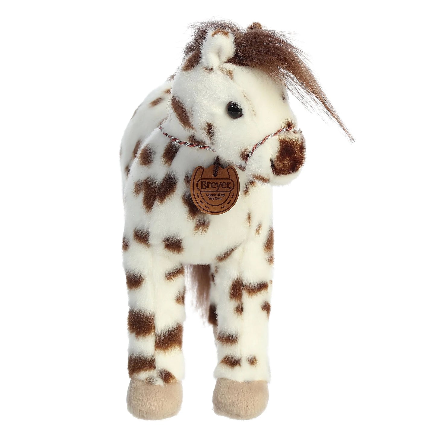 PELUCHE CABALLO BREYER PINTO CON CORRALITO KNABSTRUPPER