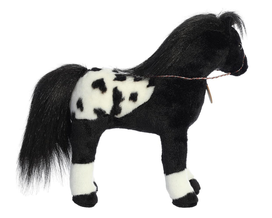PELUCHE CABALLO BREYER APPALOOSA NEGRO