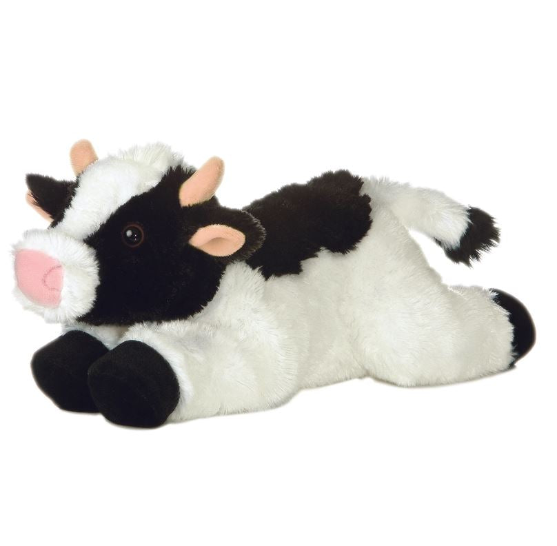 PELUCHE FINO VACA/TORO HOLSTEIN PINTO 30.5 CM