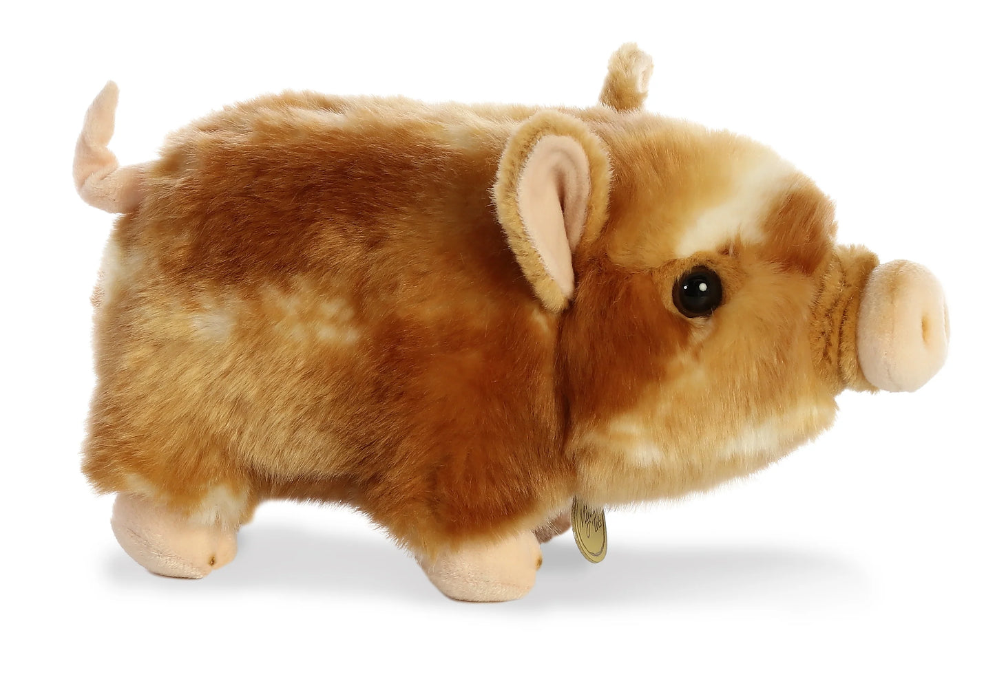 PELUCHE FINO PUERQUITO LECHON BARRIGON BICOLOR 28CM