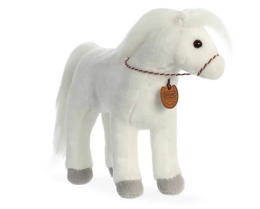PELUCHE CABALLO BREYER BLANCO ÁRABE