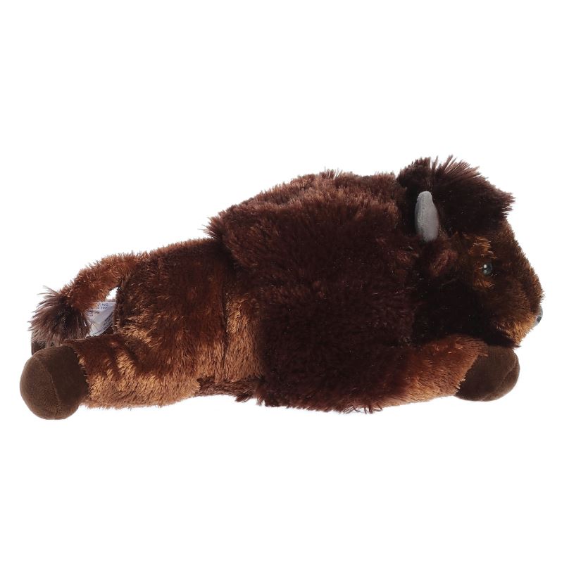 PELUCHE FINO BISONTE CAFÉ 30CM