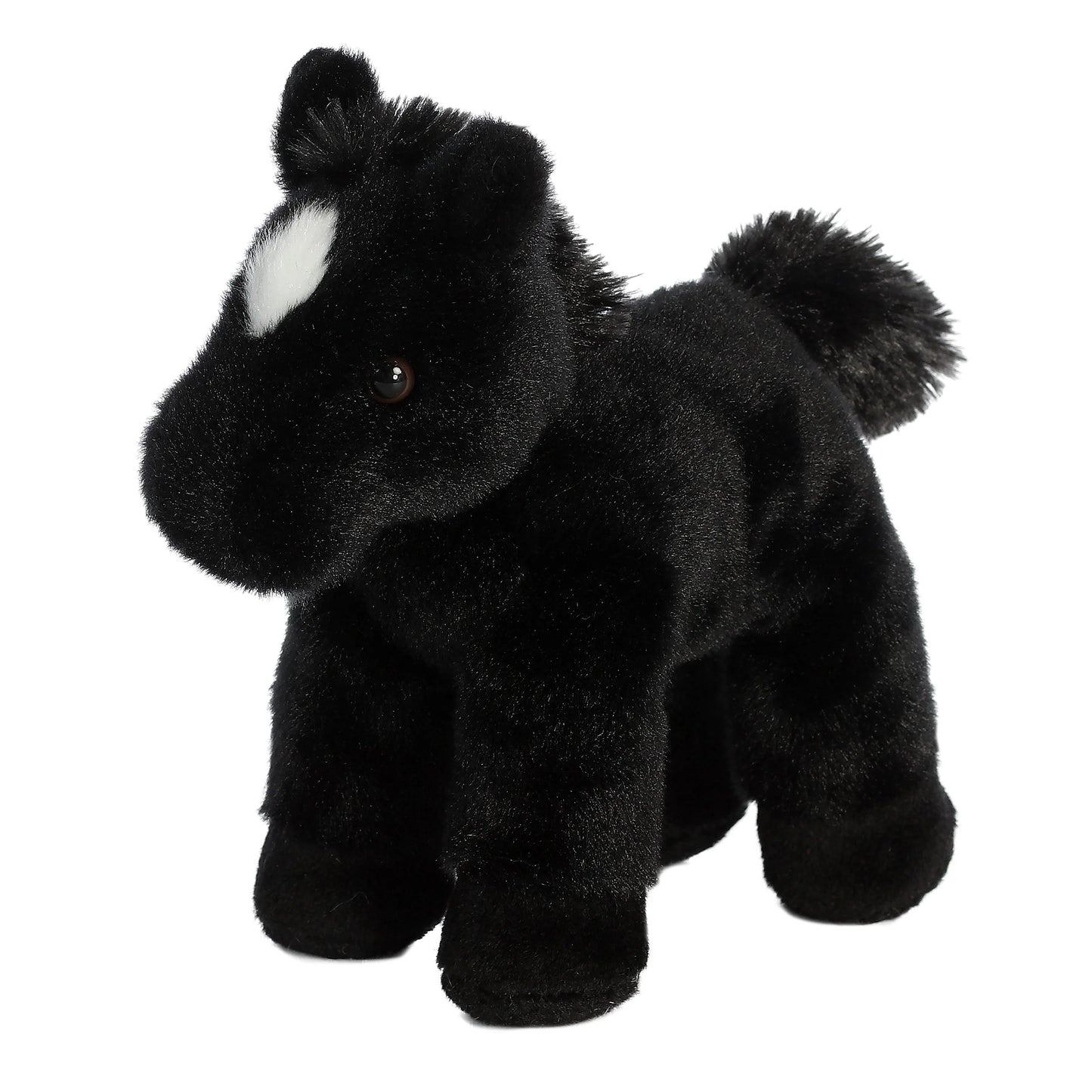 PELUCHE CABALLO PEQUEÑO NEGRO