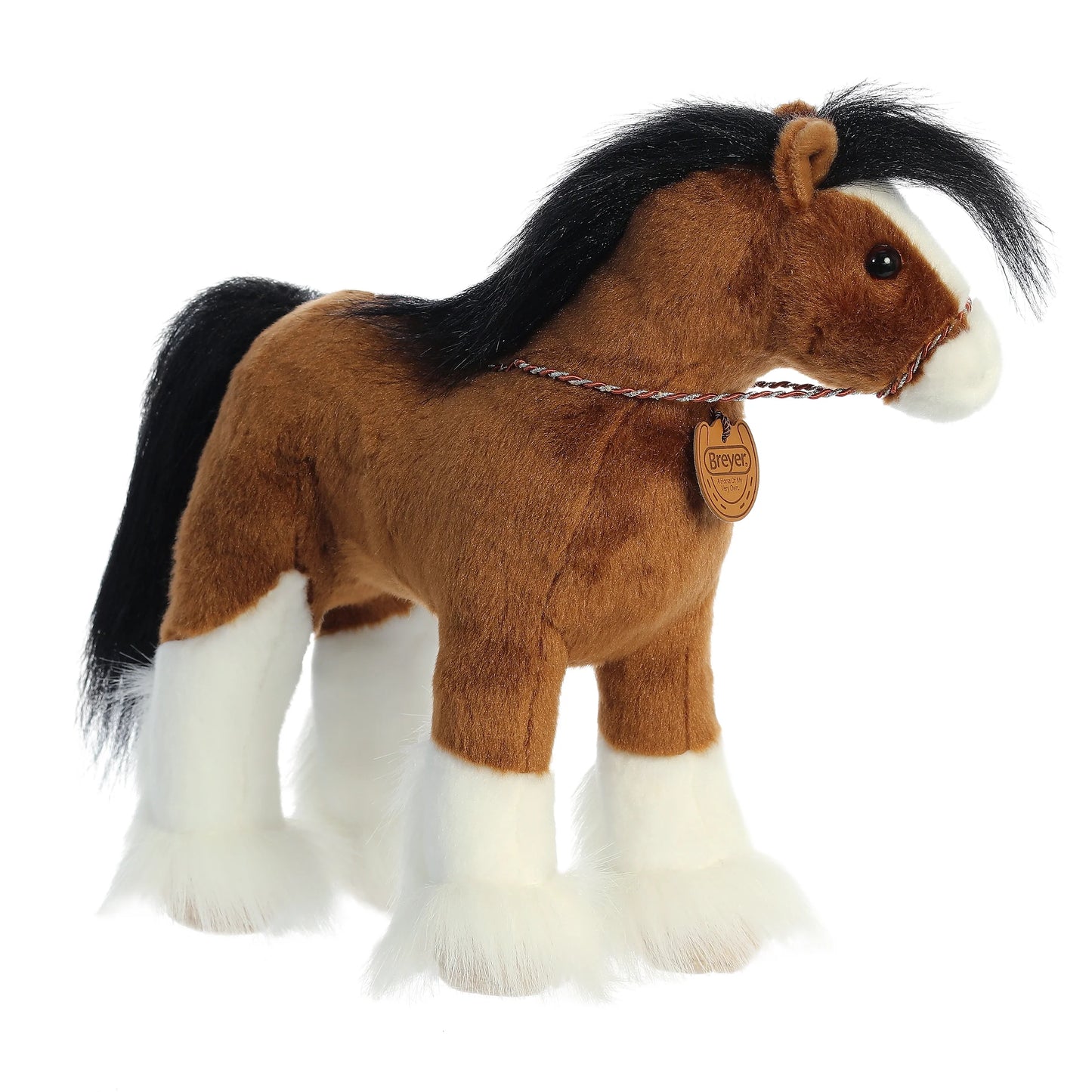 PELUCHE CABALLO BREYER CLYDESDALE