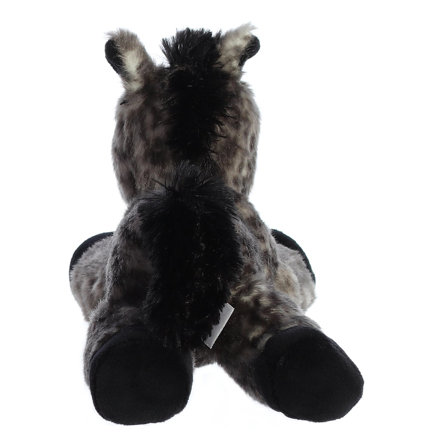 PELUCHE CABALLO PEQUEÑO GRIS MOTEADO TORMENTA