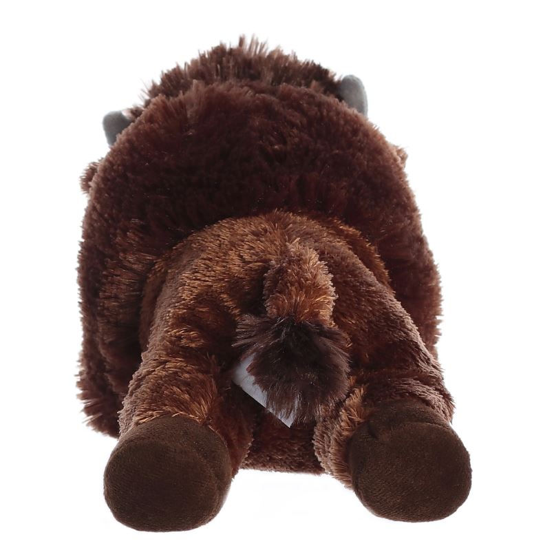 PELUCHE FINO BISONTE CAFÉ 30CM