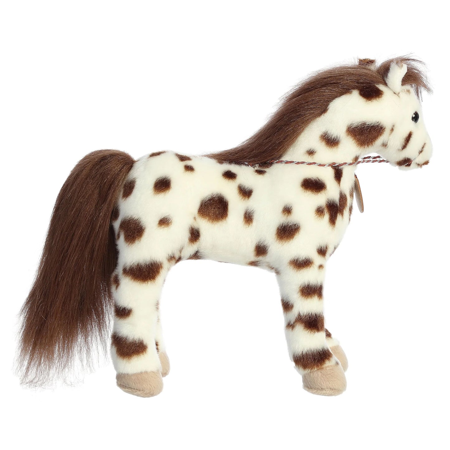 PELUCHE CABALLO BREYER PINTO CON CORRALITO KNABSTRUPPER