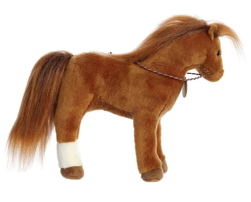 PELUCHE CABALLO BREYER ALAZÁN CUARTO DE MILLA