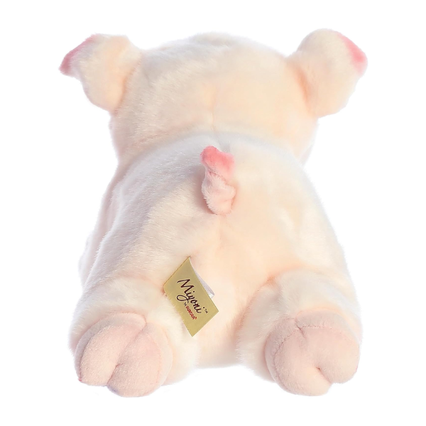 PELUCHE FINO PUERQUITO ROSA 28CM
