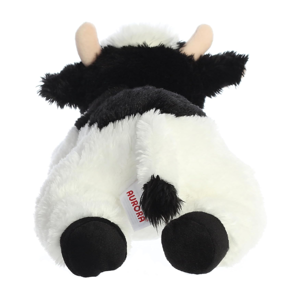 PELUCHE VACA REALISTA PINTA GRANDE 40CM