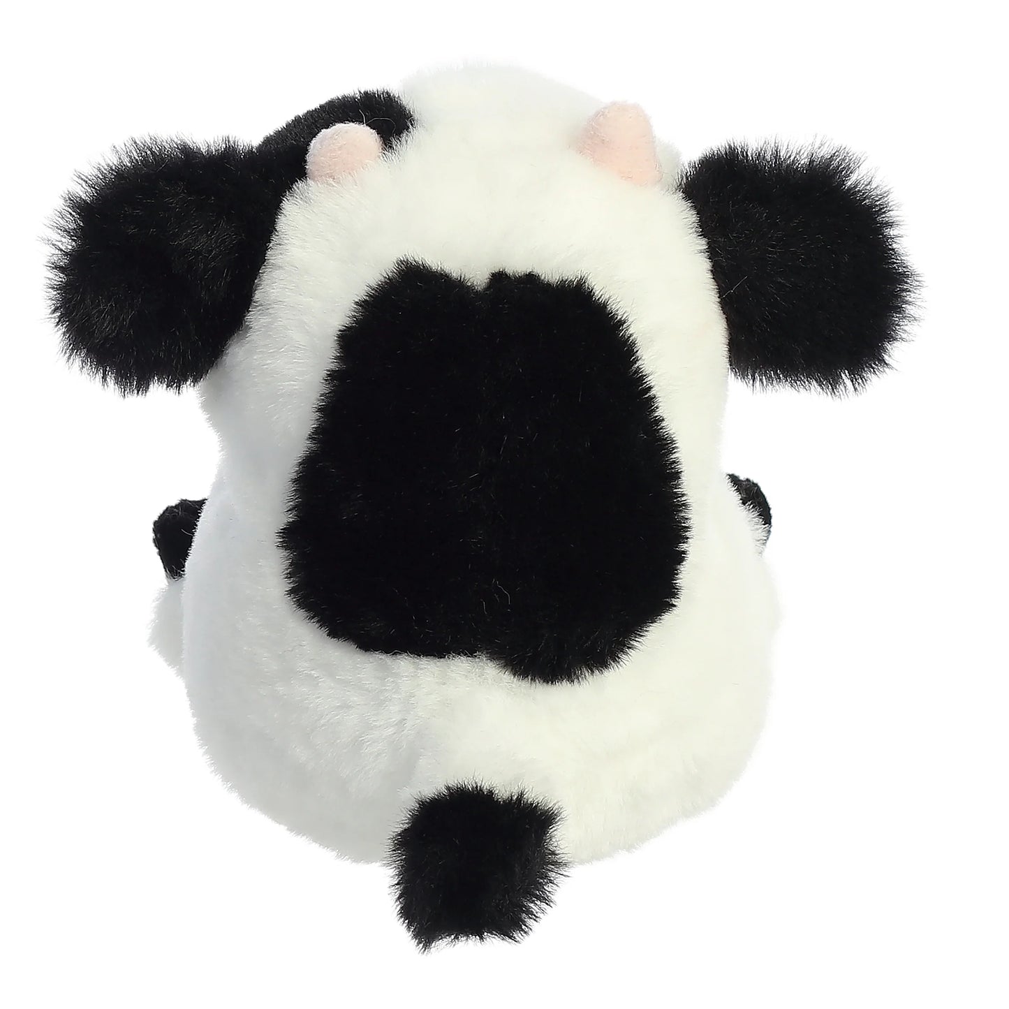 PELUCHE VAQUITA PEQUEÑA BLANCO Y NEGRO 21CM