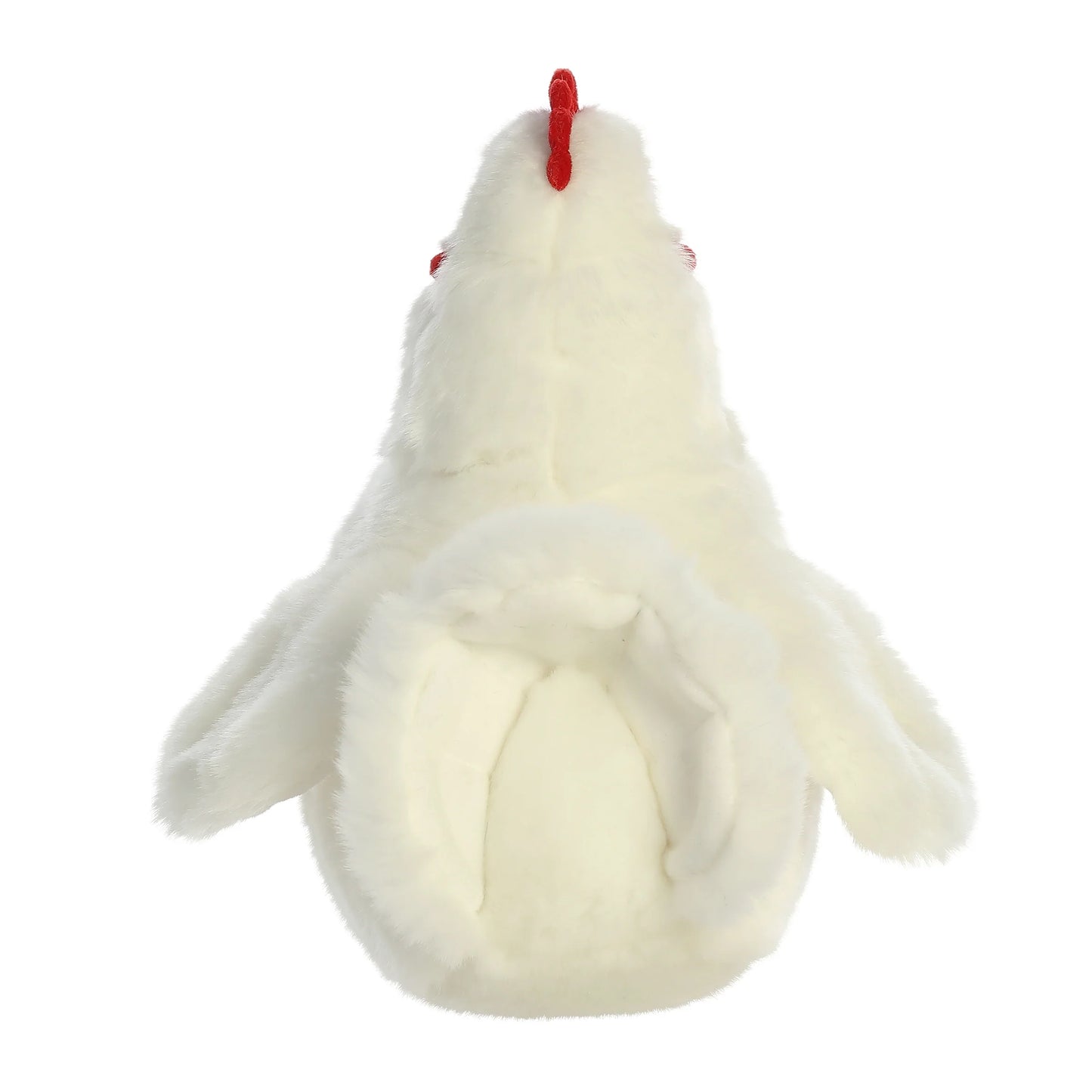 PELUCHE GALLINA BLANCA REALISTA 28CM