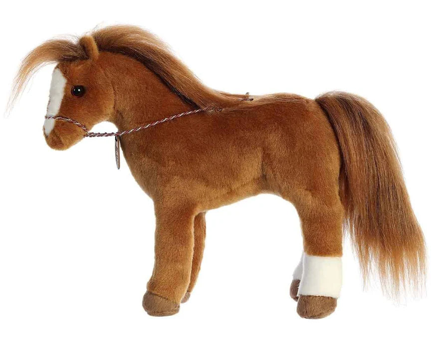 PELUCHE CABALLO BREYER ALAZÁN CUARTO DE MILLA