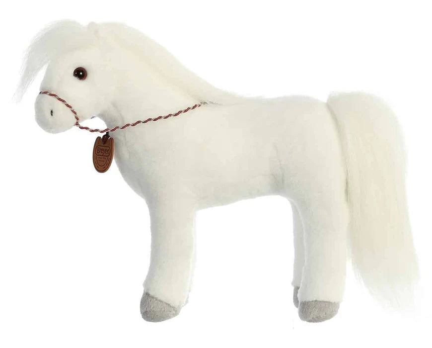 PELUCHE CABALLO BREYER BLANCO ÁRABE