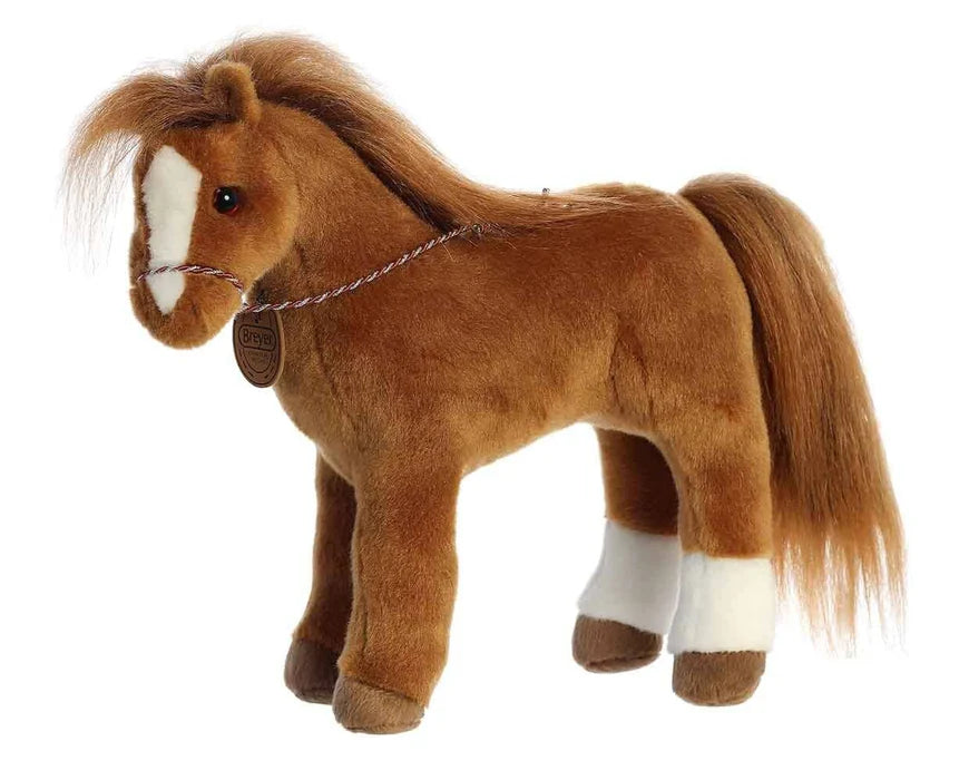 PELUCHE CABALLO BREYER ALAZÁN CUARTO DE MILLA