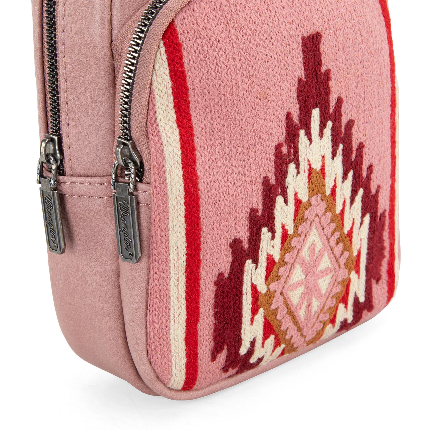 Bolso Crossbag Wrangler Cruzada Rosa Telar WG174-210HPK