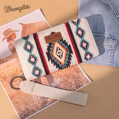 Cartera Wrangler Telar Azteca Beige WG174-W0062BG