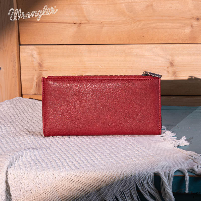 Cartera Wrangler Rojo Tipo Bota WG145-212RD
