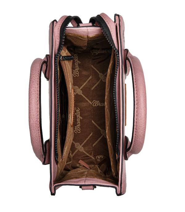 Bolso Wrangler Tote Bag Patrón Pintado Azteca Pintado Rosa WG2206-8120SPK