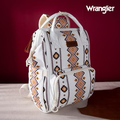 BOLSO MOCHILA PAÑALERA WRANGLER COLOR BEIGE WG2204 9110TN