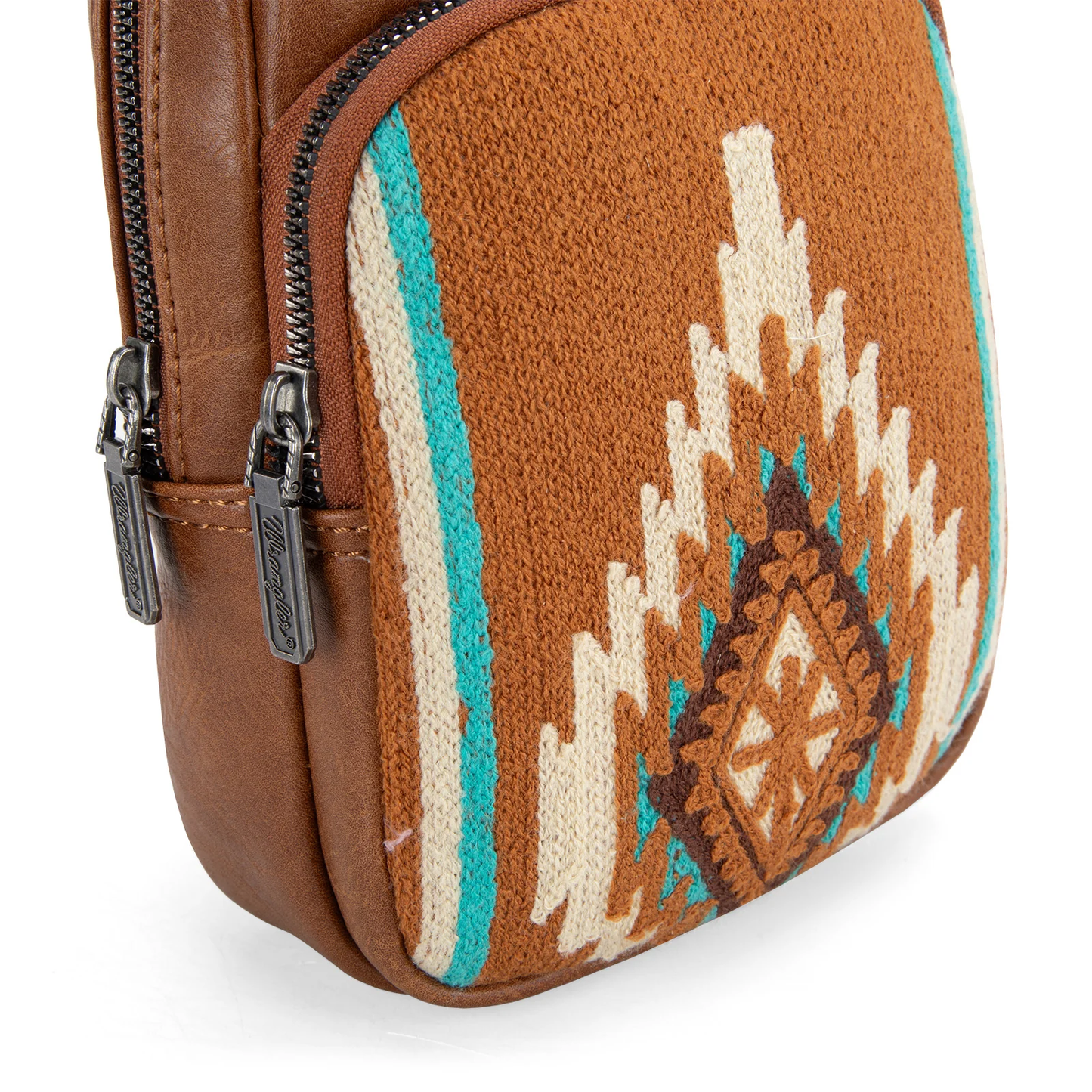 Bolso Crossbag Wrangler Cruzada Café Telar WG174-210BR