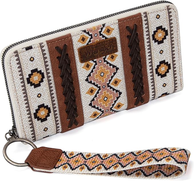 Cartera Wrangler Con Asa Beige WG2202-W006CF