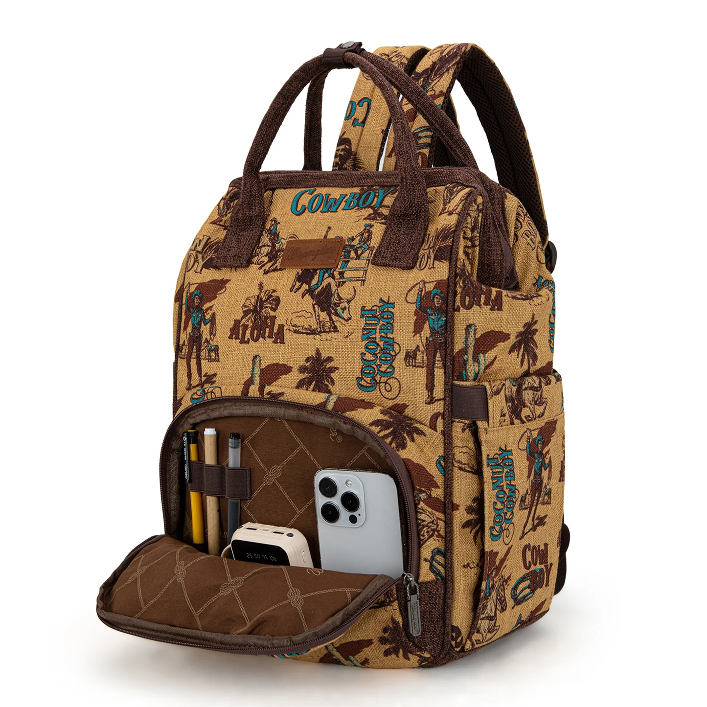 BOLSO MOCHILA WRANGLER MOSTAZA WG60-9110DK-YL