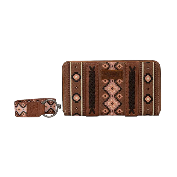 Cartera Wrangler Con Asa Café WG2203-W006DBR