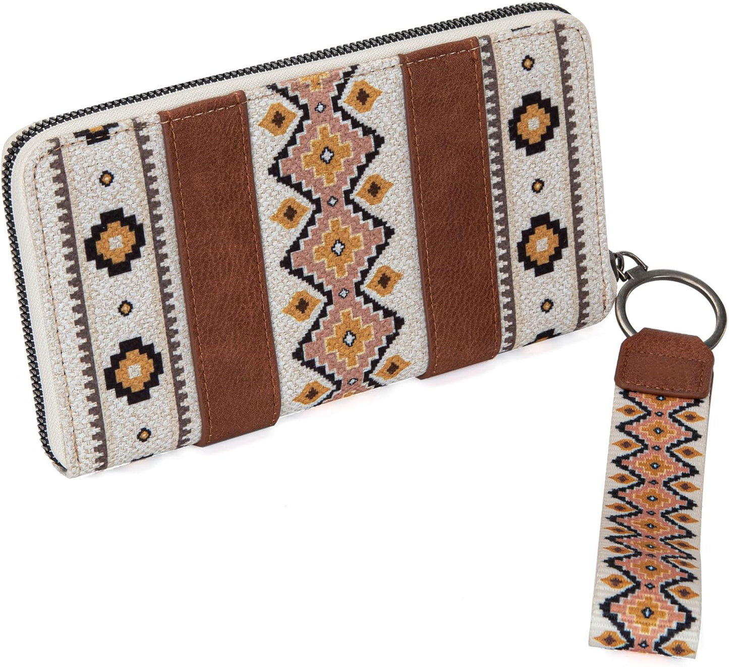 Cartera Wrangler Con Asa Beige WG2202-W006CF