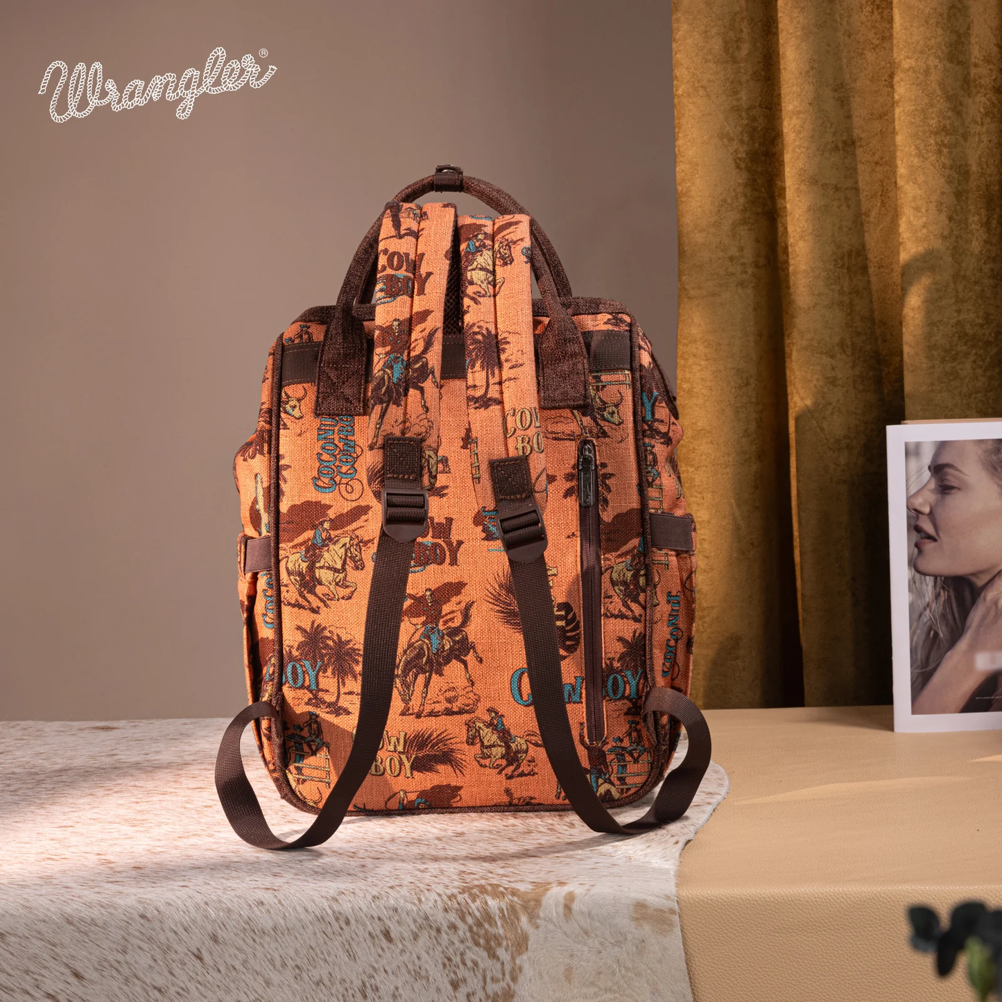 BOLSO MOCHILA WRANGLER CAFÉ XEDRON WG60-9110DBR