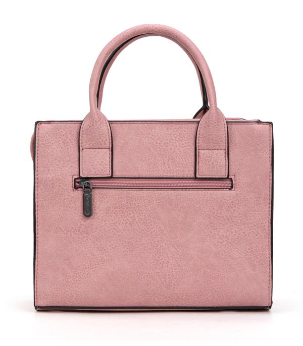 Bolso Wrangler Tote Bag Patrón Pintado Azteca Pintado Rosa WG2206-8120SPK