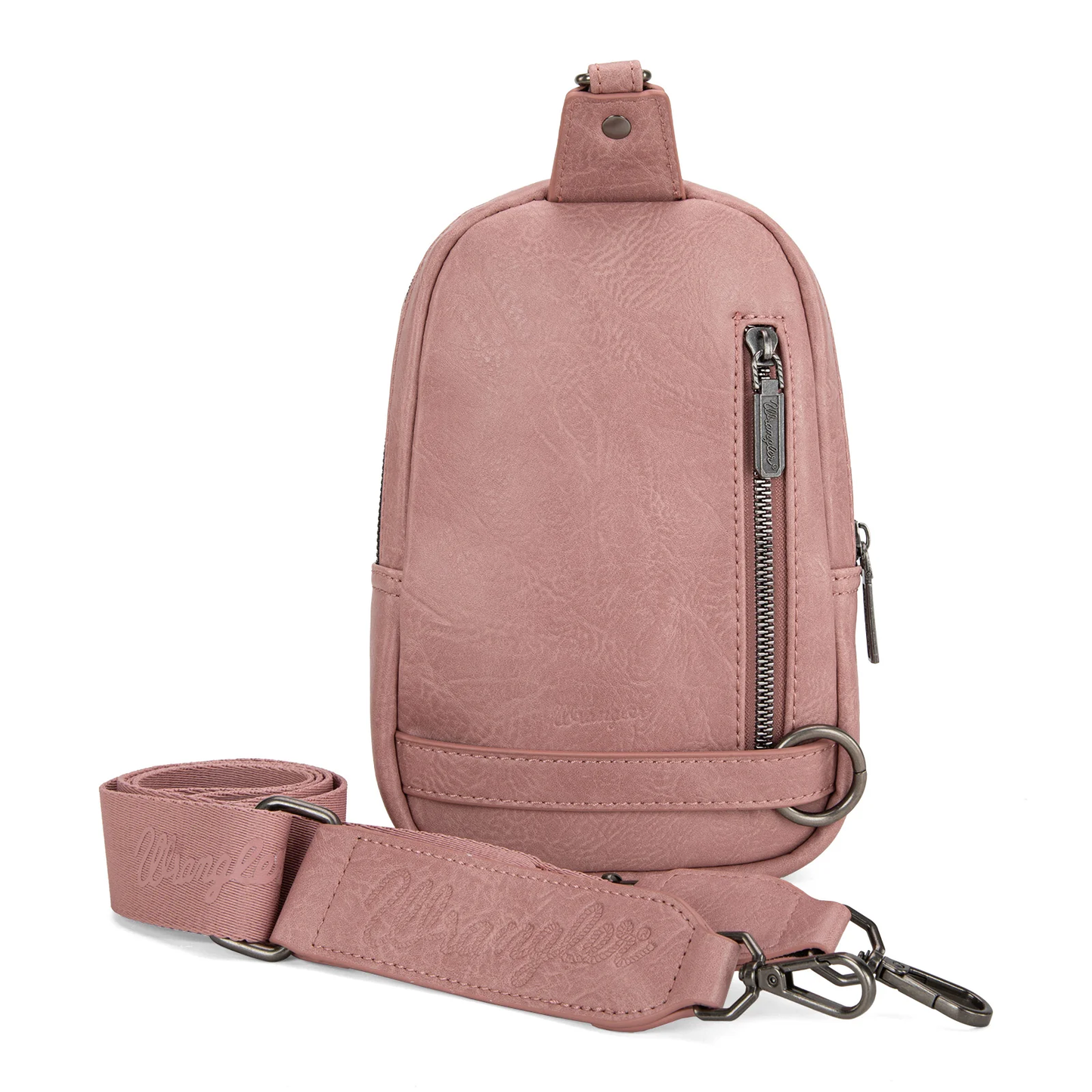 Bolso Crossbag Wrangler Cruzada Rosa Telar WG174-210HPK