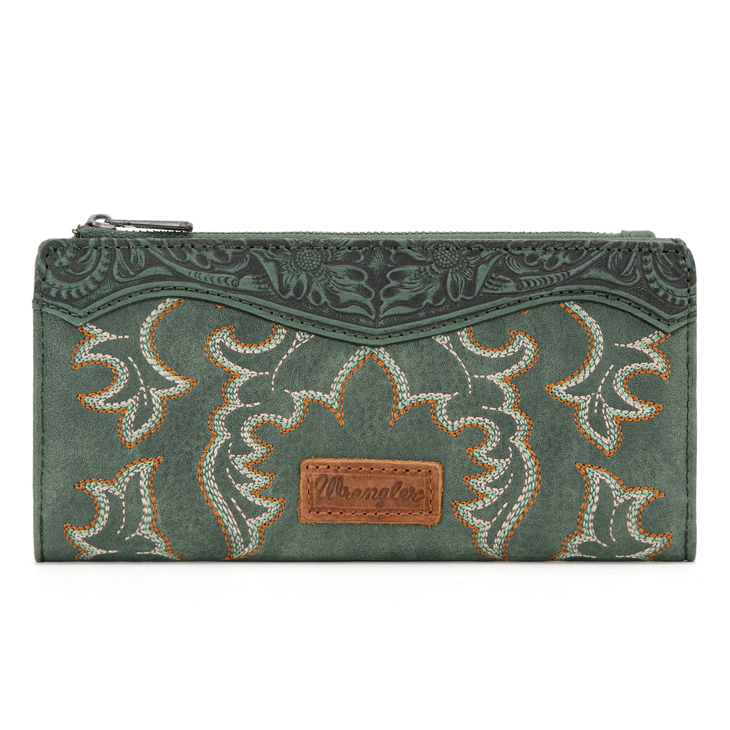 Cartera Wrangler Verde Olivo Tipo Bota WG145-212GN