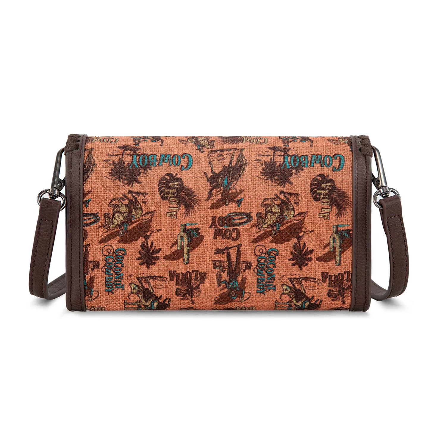 Bolso Cartera Crossbody Wrangler Vintage Café WG60-1812DBR