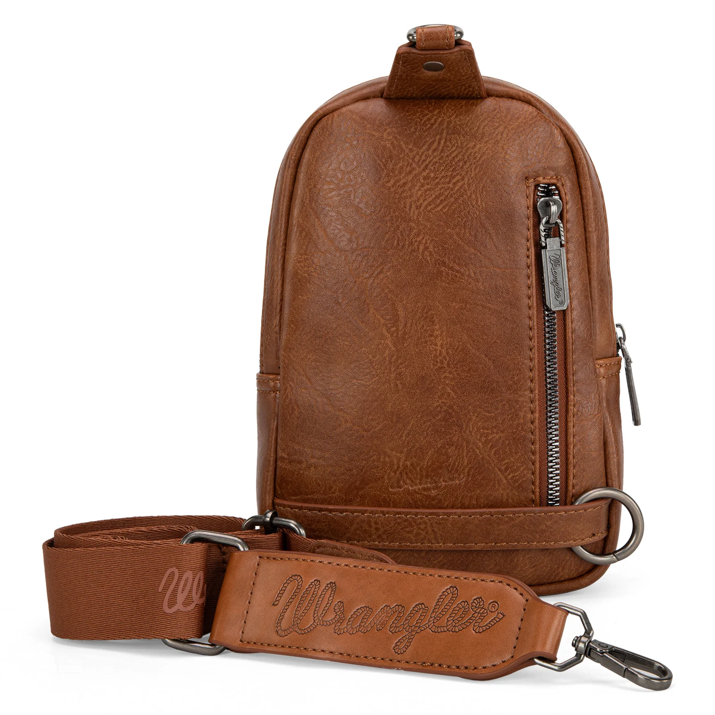 Bolso Crossbag Wrangler Cruzada Café Telar WG174-210BR