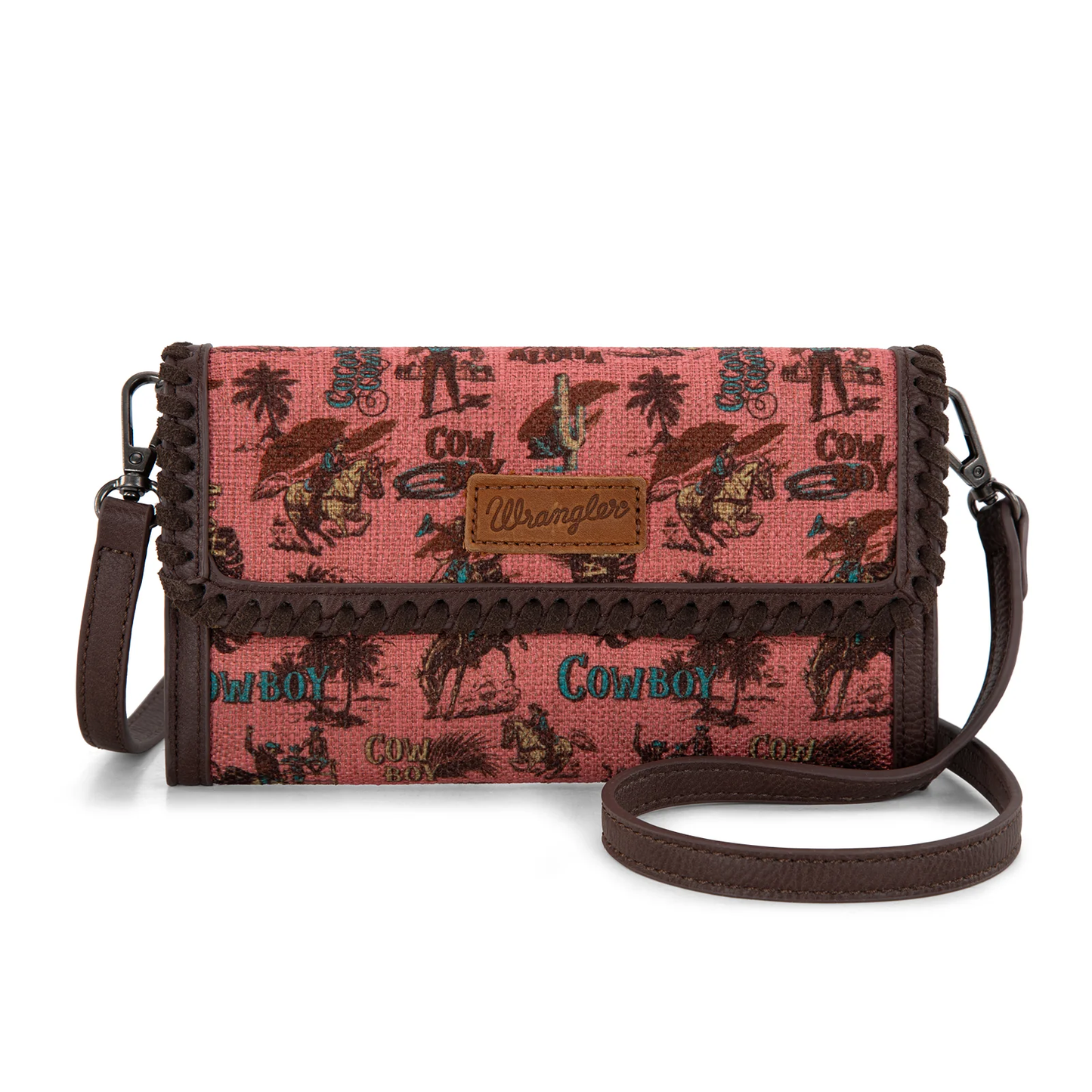 Bolso Cartera Crossbody Wrangler Vintage Rosa WG60-1812HPK