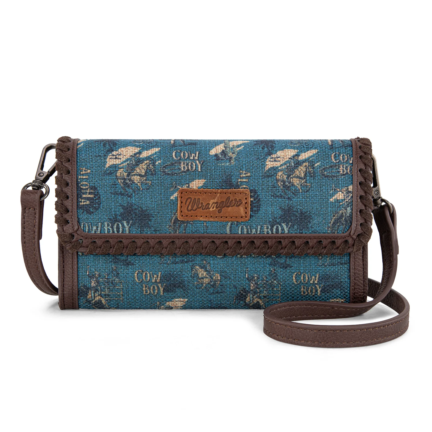 Bolso Cartera Crossbody Wrangler Vintage Azul Mezclilla WG60-1812JN