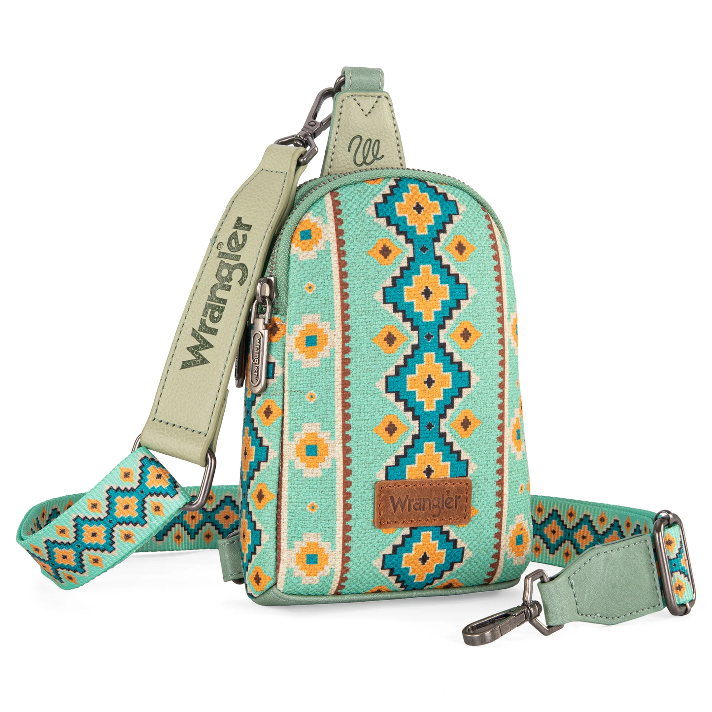 Bolso Crossbag Wrangler Cruzada Verde WG2205-210LGN