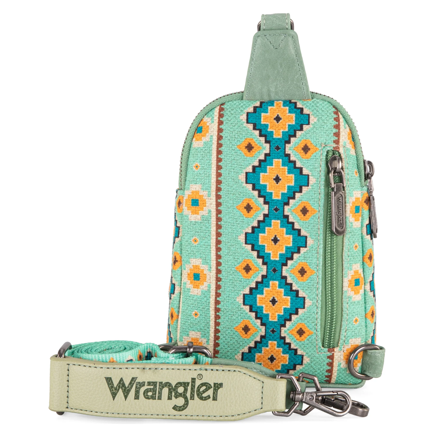 Bolso Crossbag Wrangler Cruzada Verde WG2205-210LGN