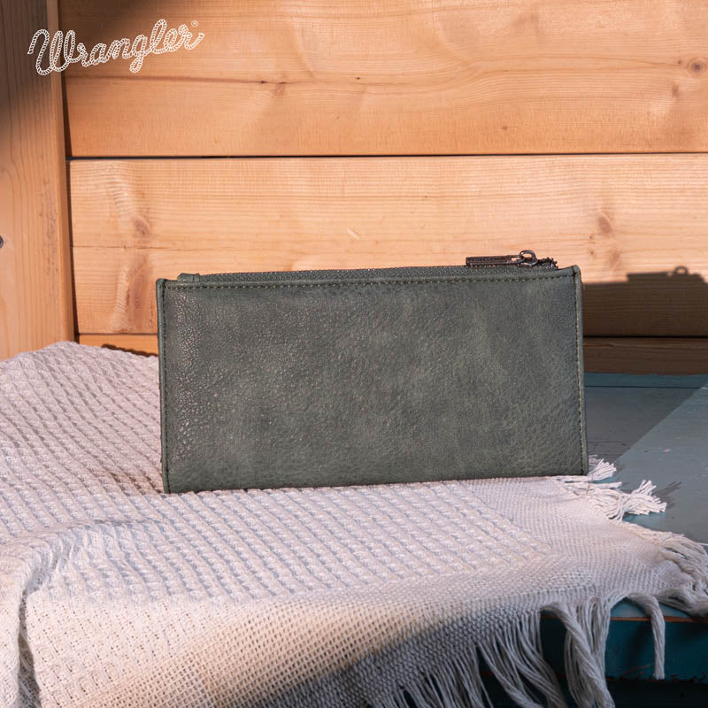 Cartera Wrangler Verde Olivo Tipo Bota WG145-212GN
