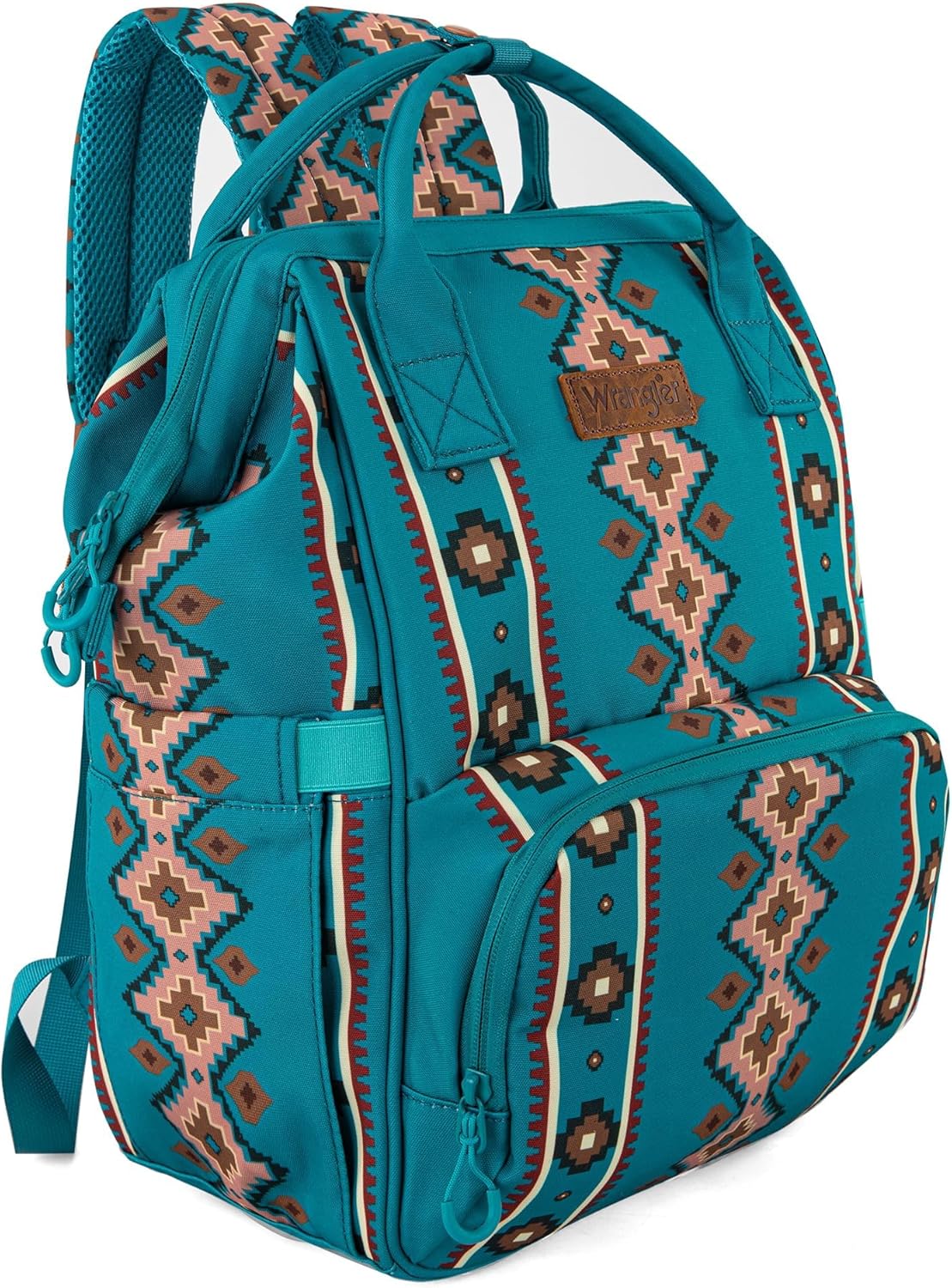 BOLSO MOCHILA PAÑALERA WRANGLER COLOR TURQUESA WG2204-9110TQ