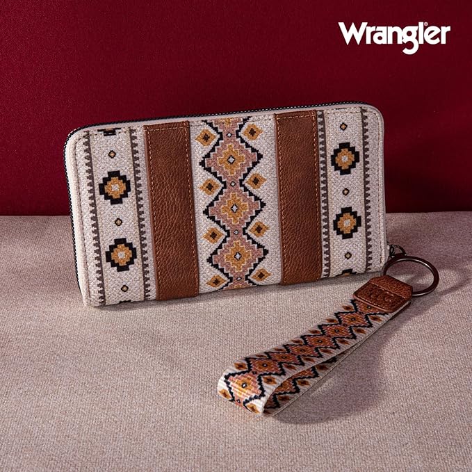 Cartera Wrangler Con Asa Beige WG2202-W006CF