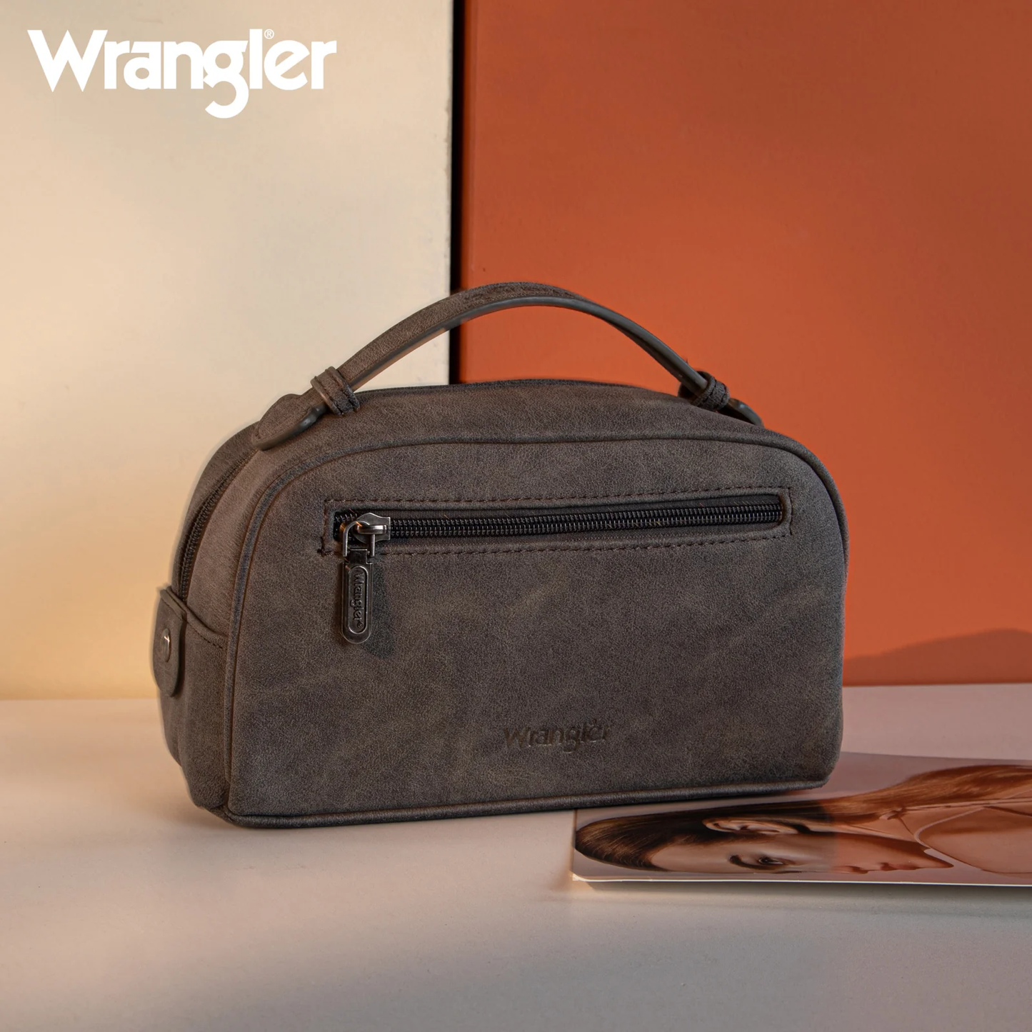Bolso De Viaje Unisex Wrangler Estampado Patron Azteca Gris WG2211-190GY