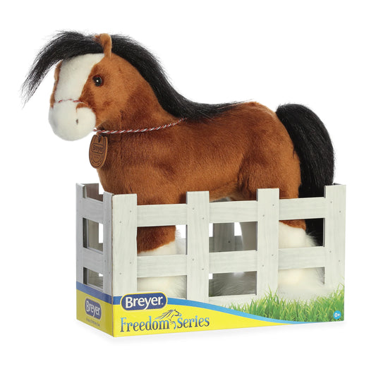 PELUCHE CABALLO BREYER CLYDESDALE