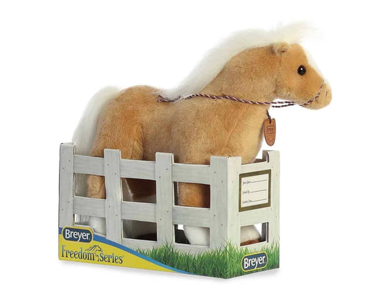 PELUCHE CABALLO BREYER BAYO PALOMINO MORGAN