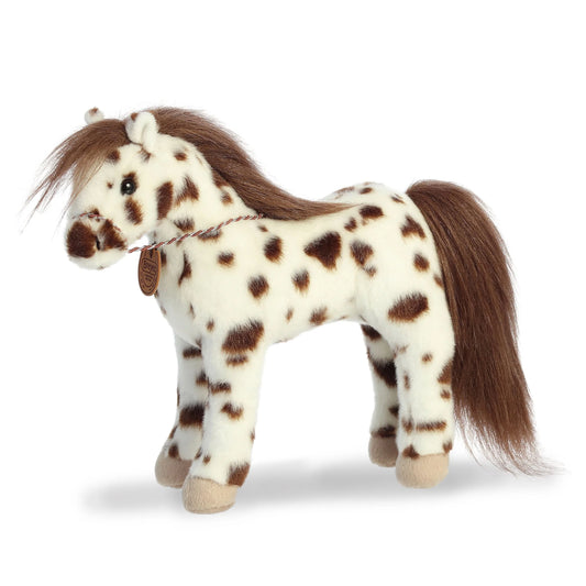 PELUCHE CABALLO BREYER PINTO CON CORRALITO KNABSTRUPPER